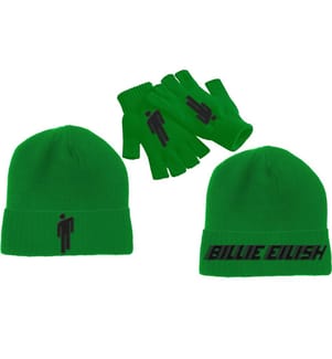 Billie Eilish - Mütze & Handschuhe für Herren/Damen Unisex