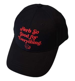 Bob Marley - "Herb So Good For Everything" Baseball-Mütze für Herren/Damen Unisex