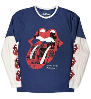 The Rolling Stones - T-Shirt für Herren/Damen Unisex, Geschichtet, Langärmlig