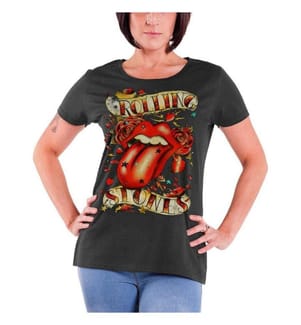 The Rolling Stones - T-Shirt Logo für Damen