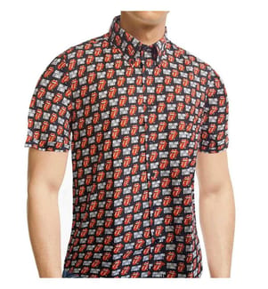 The Rolling Stones - Hemd Rundum bedruckt für Herren/Damen Unisex