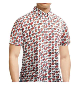 The Rolling Stones - Hemd Rundum bedruckt für Herren/Damen Unisex