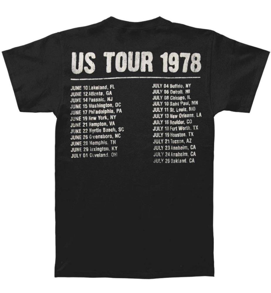 The Rolling Stones - "US Tour 1978" T-Shirt für Herren/Damen Unisex