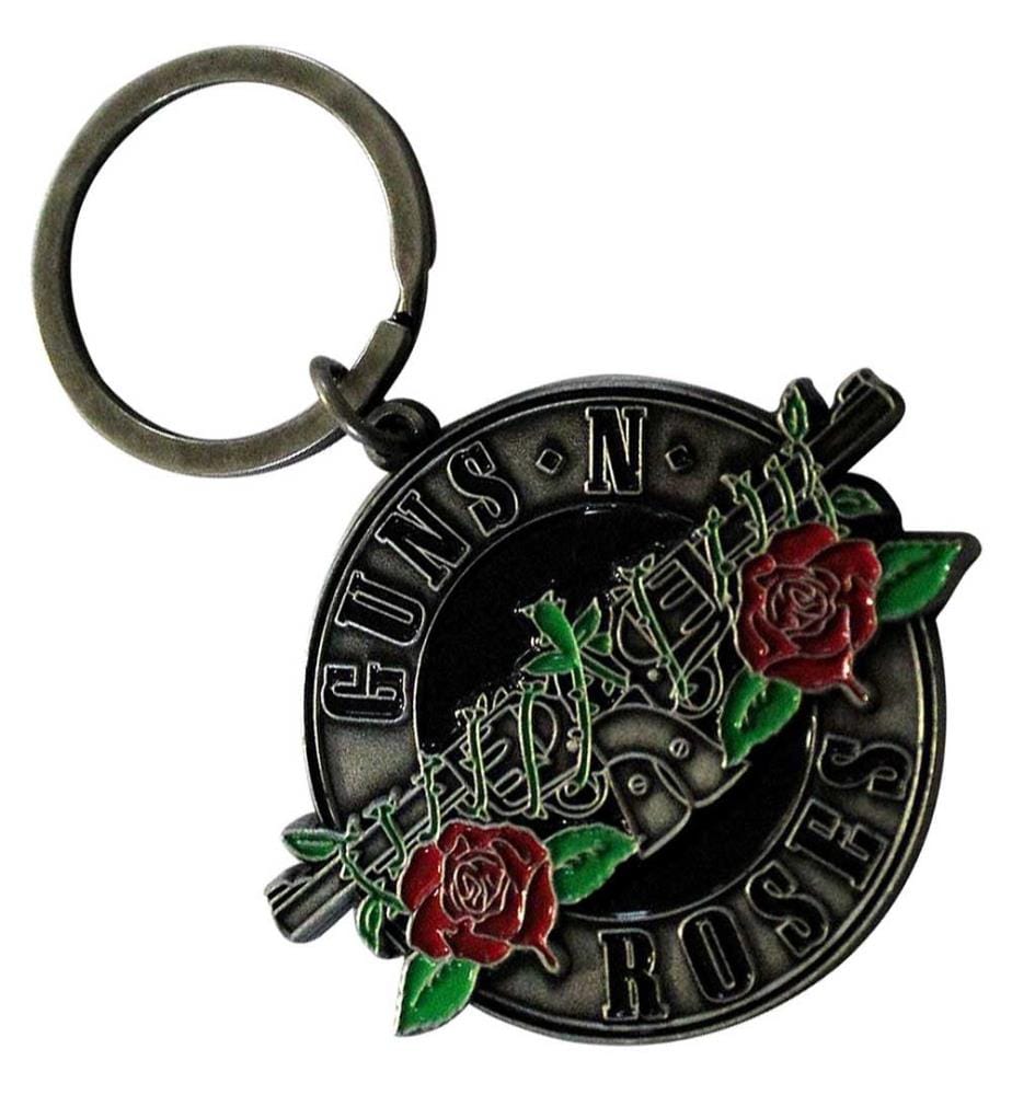 Guns N Roses - Schlüsselanhänger Kreis-Logo