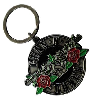Guns N Roses - Schlüsselanhänger Kreis-Logo