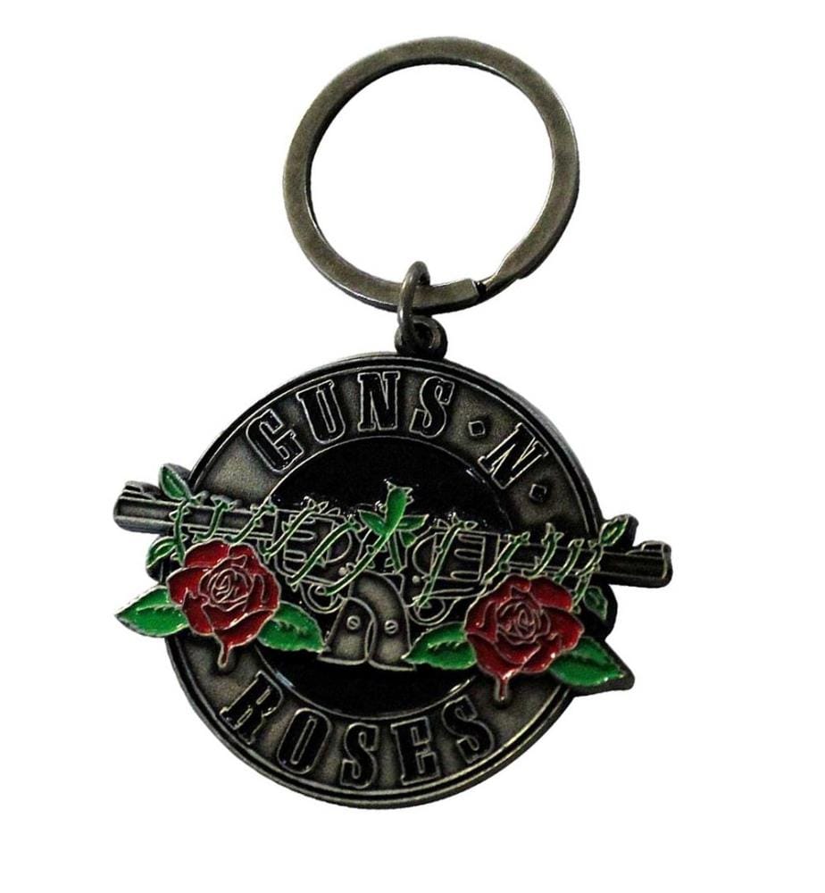 Guns N Roses - Schlüsselanhänger Kreis-Logo