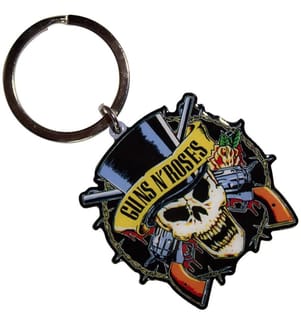 Guns N Roses - Schlüsselanhänger Zylinderhut
