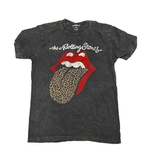 The Rolling Stones - T-Shirt Acid Wash für Herren/Damen Unisex