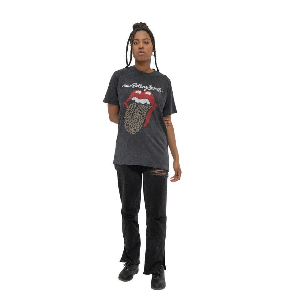 The Rolling Stones - T-Shirt Acid Wash für Herren/Damen Unisex