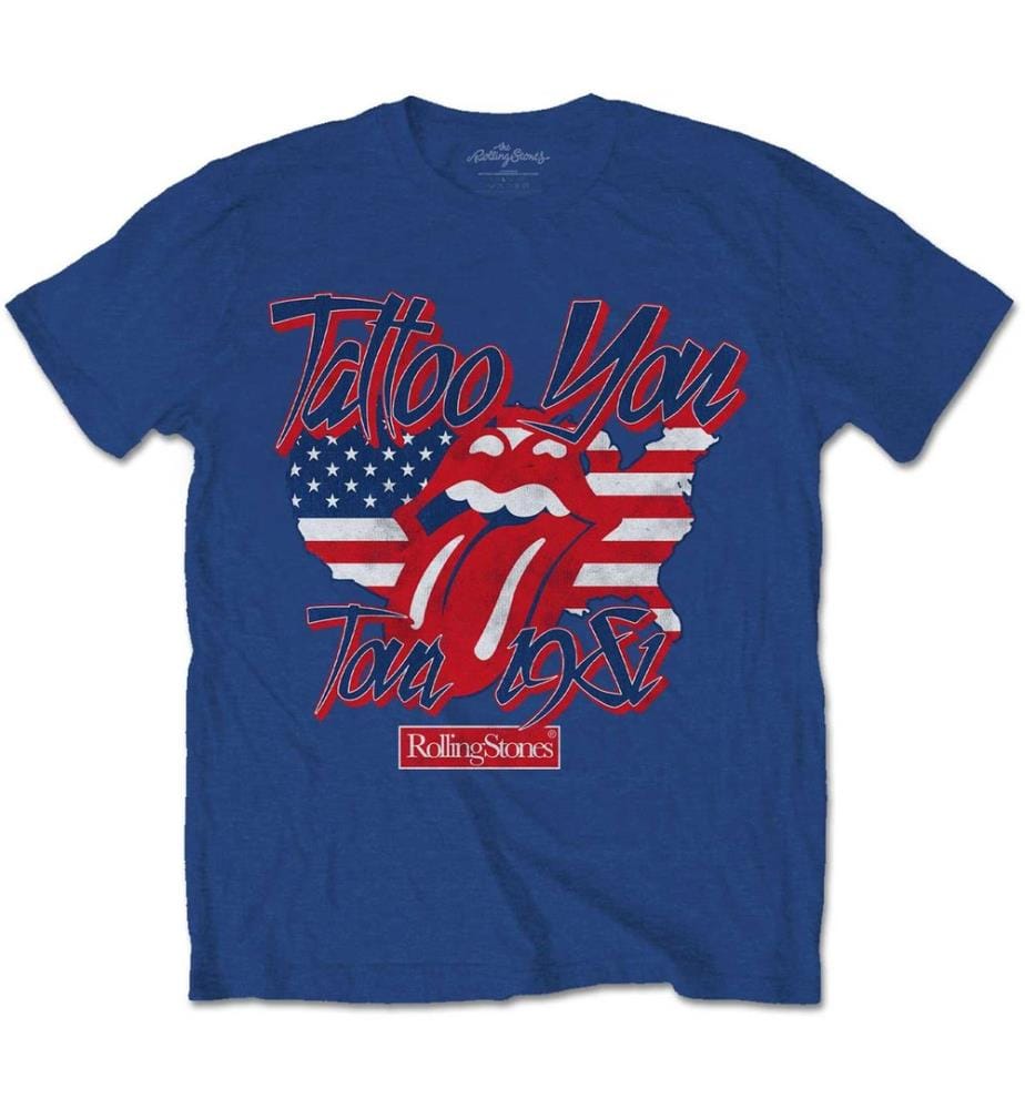 The Rolling Stones - "Tattoo You Americana" T-Shirt für Herren/Damen Unisex