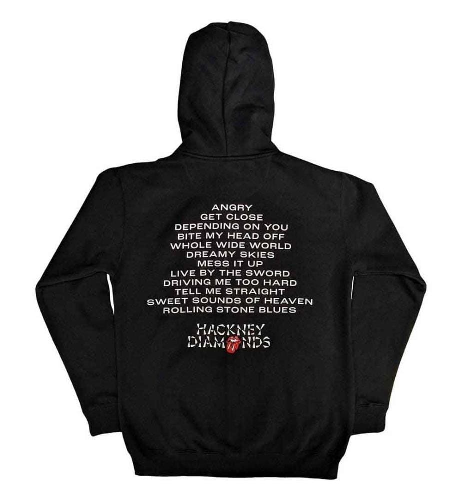 The Rolling Stones - "Hackney Diamonds" Hoodie mit durchgehendem Reissverschluss für Herren/Damen Unisex