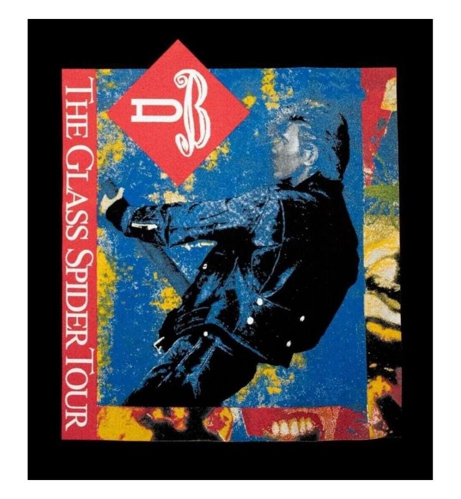 David Bowie - T-shirt GLASS SPIDER TOUR - Adulte