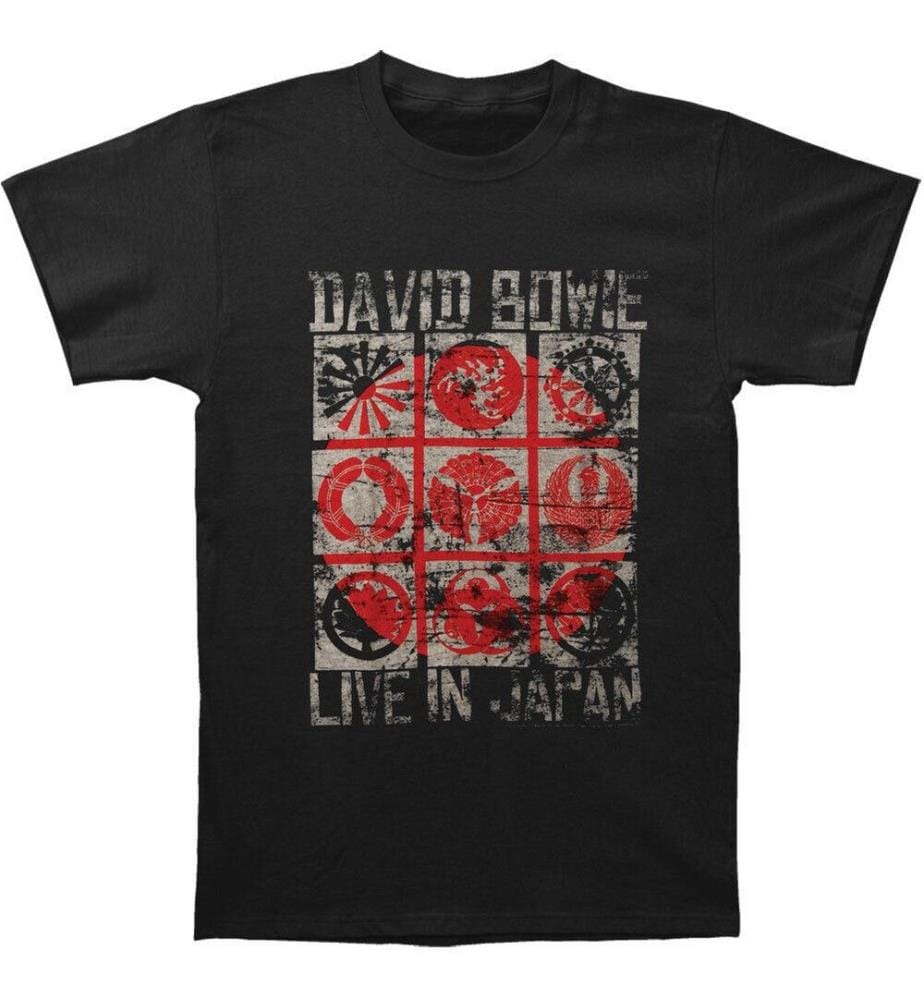 David Bowie - T-shirt LIVE IN JAPAN - Adulte