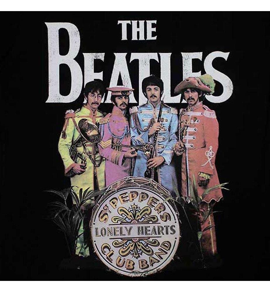The Beatles - "Sgt Pepper" T-Shirt für Damen