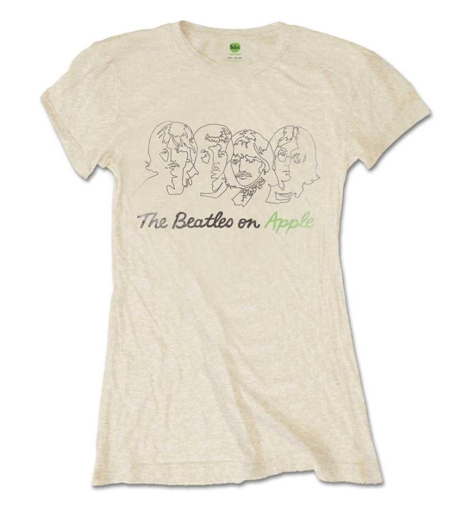 The Beatles - "On Apple" T-Shirt für Damen