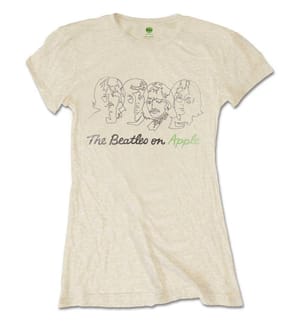 The Beatles - "On Apple" T-Shirt für Damen