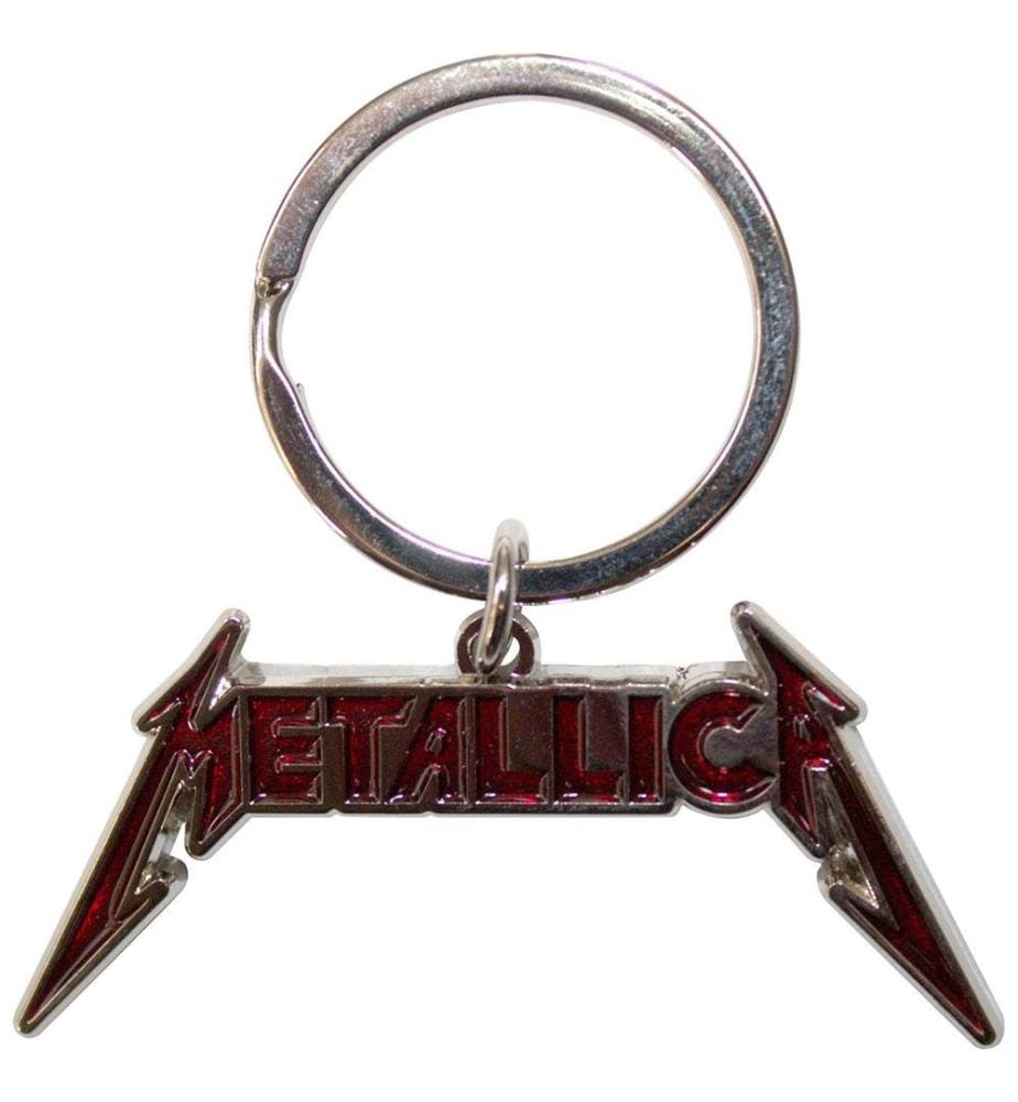 Metallica -  Emaille Schlüsselanhänger Logo