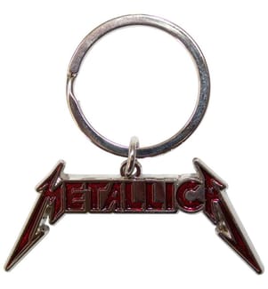 Metallica -  Emaille Schlüsselanhänger Logo