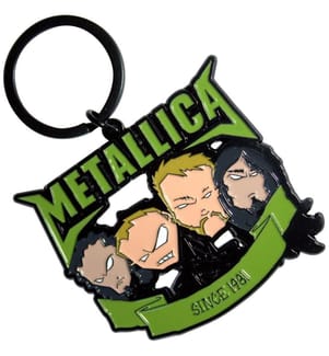 Metallica - "Since 1981 Heads" Schlüsselanhänger Zweiseitig