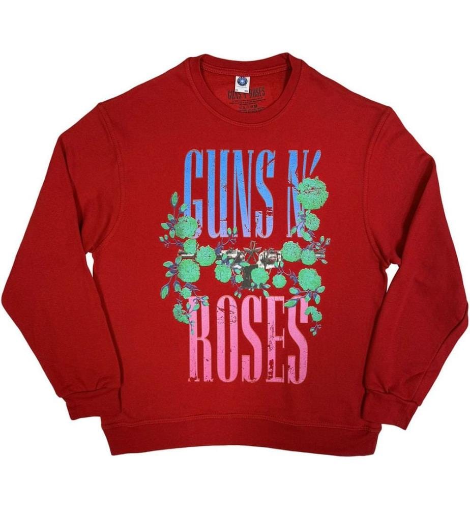 Guns N Roses - "Guns & Vine" Sweatshirt für Herren/Damen Unisex, Übergross