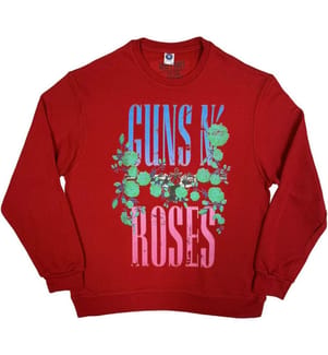 Guns N Roses - "Guns & Vine" Sweatshirt für Herren/Damen Unisex, Übergross