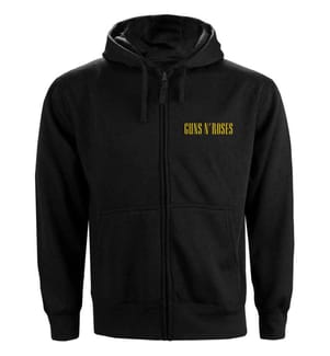 Guns N Roses - Hoodie mit durchgehendem Reissverschluss Logo für Herren/Damen Unisex