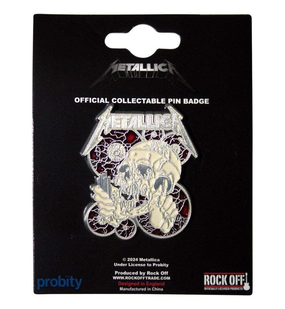 Metallica - Abzeichen "The Shortest Straw" - Zink-Legierung