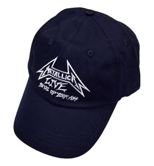 Metallica - "Live" Baseball-Mütze für Herren/Damen Unisex