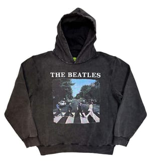 The Beatles - "Abbey Road" Kapuzenpullover für Herren/Damen Unisex, Zum Überziehen, Steinwaschen