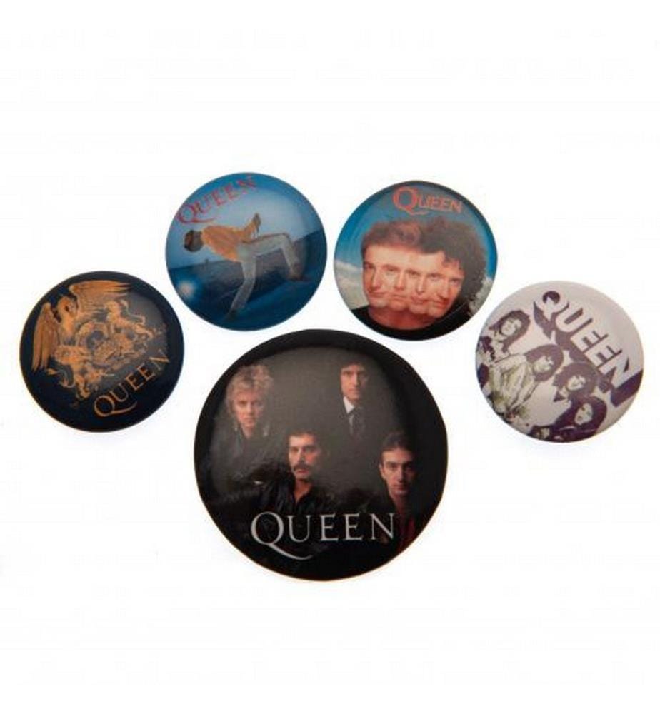 Queen - Anstecker-Set "Classic" 5er-Pack