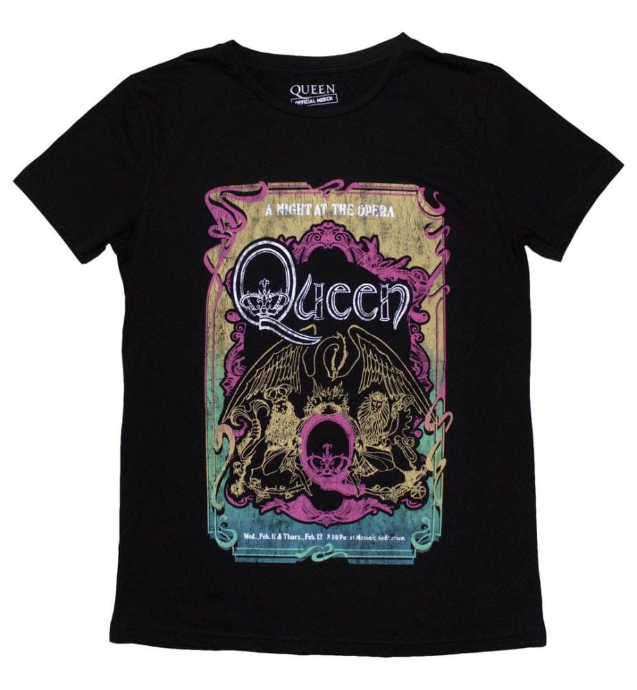 Queen - "A Night At The Opera Tour '76" T-Shirt für Damen