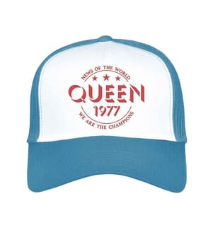 Queen - "Champions 77" Baseball-Mütze Mesh-Einsatz für Herren/Damen Unisex