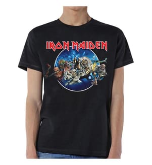 Iron Maiden - "Wasted Years" T-Shirt für Herren/Damen Unisex