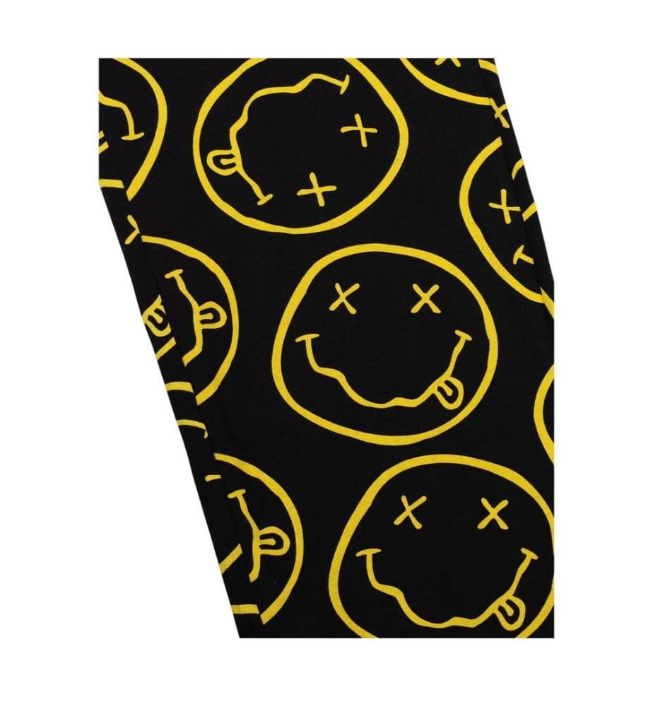 Nirvana - Schlafanzug mit langer Hose für Herren, kurzärmlig