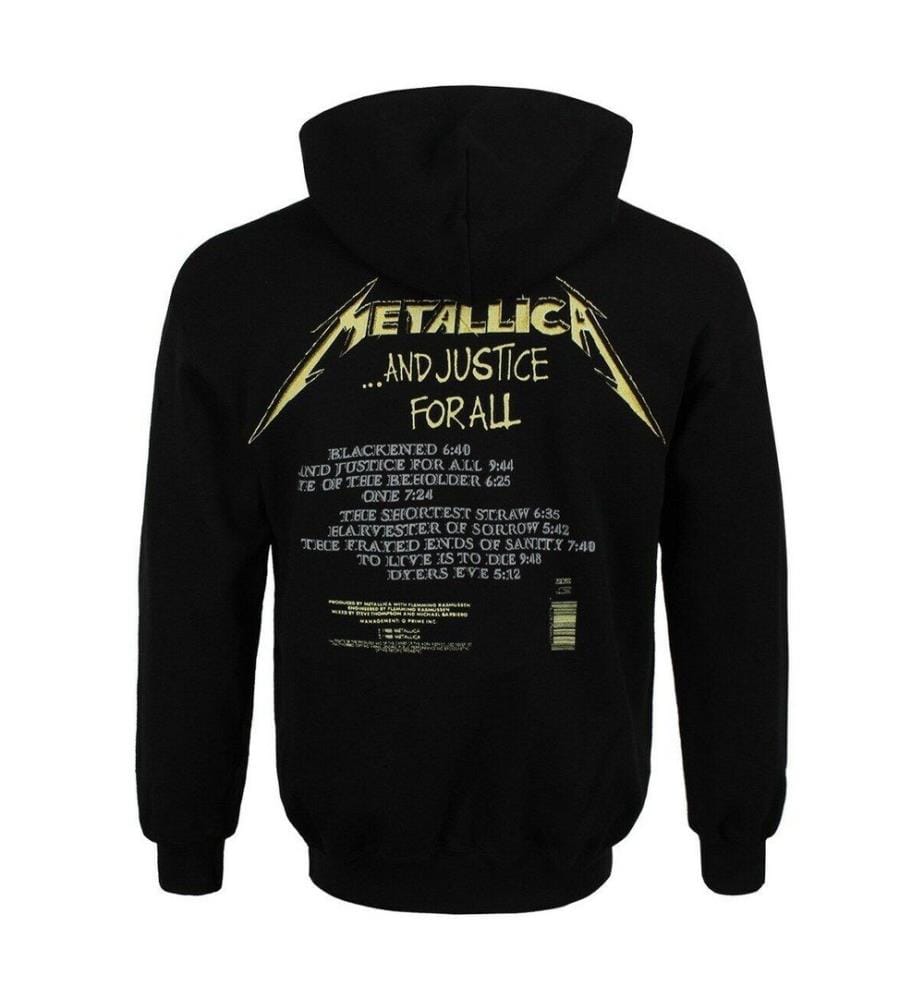 Metallica - "And Justice For All" Kapuzenpullover für Herren/Damen Unisex