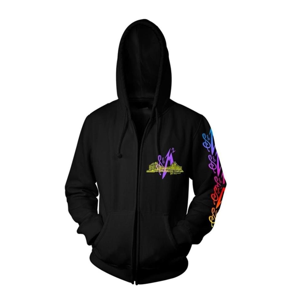 Metallica - "S&M2" Hoodie mit durchgehendem Reissverschluss für Herren/Damen Unisex - Jubiläum