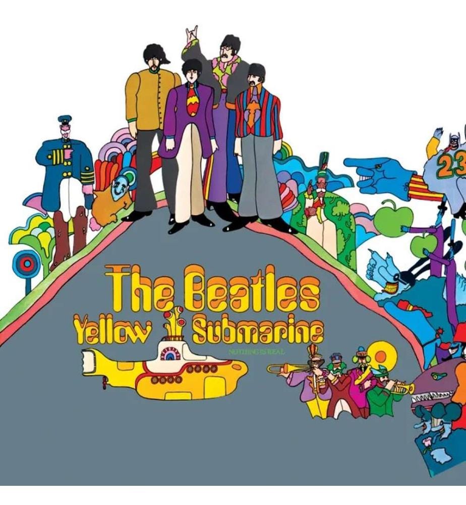 The Beatles - Carte postale YELLOW SUBMARINE