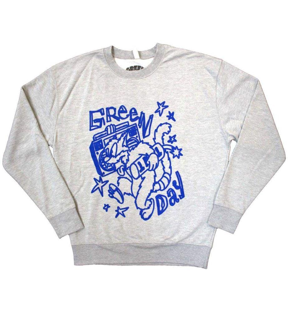 Green Day - "Cat Blaster" Sweatshirt für Herren/Damen Unisex
