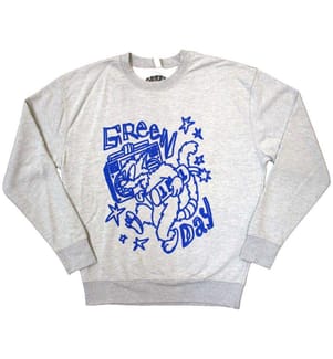 Green Day - "Cat Blaster" Sweatshirt für Herren/Damen Unisex