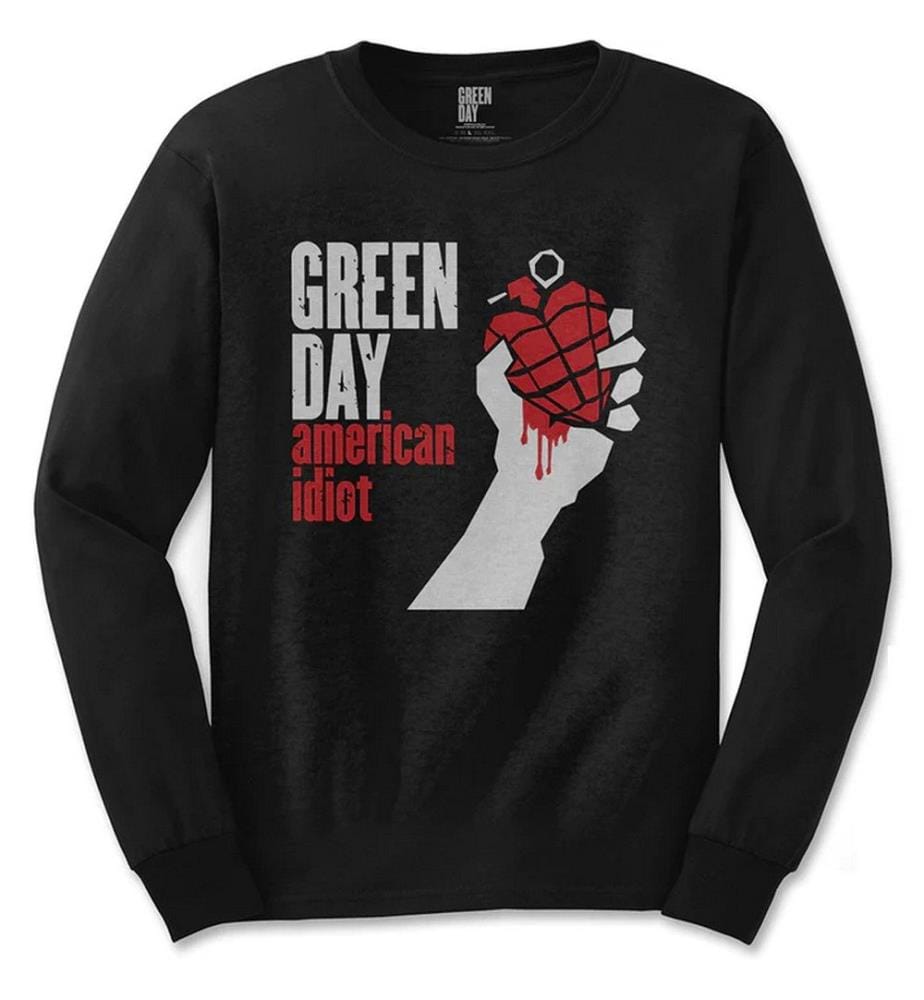 Green Day - "American Idiot" Sweatshirt für Herren/Damen Unisex