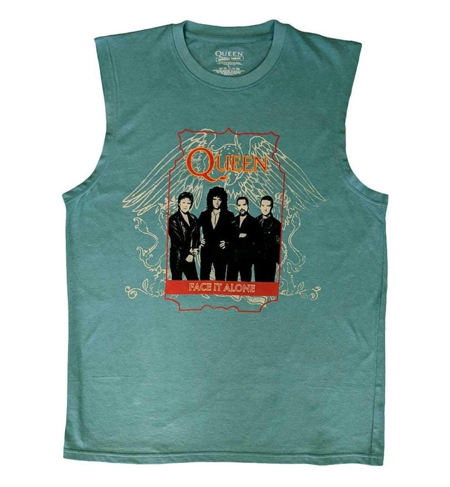 Queen - "Face It Alone" Ärmelloses Oberteil für Herren/Damen Unisex