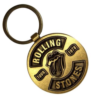 The Rolling Stones - "Tour 1978" Schlüsselanhänger Zweiseitig