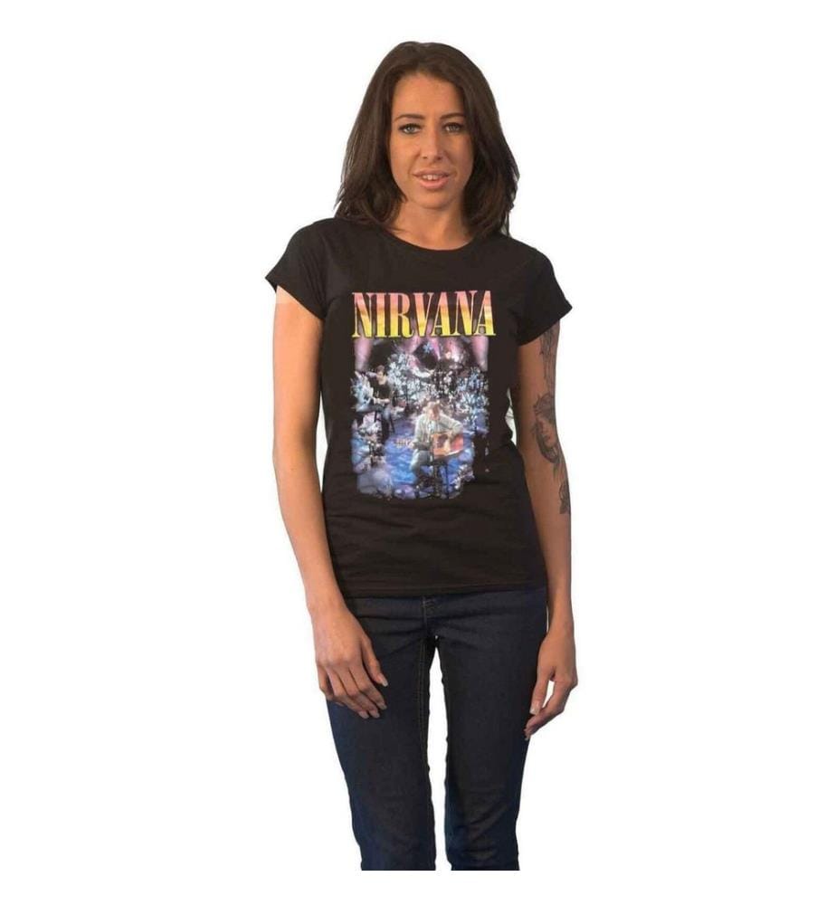 Nirvana - "Unplugged" T-Shirt für Damen