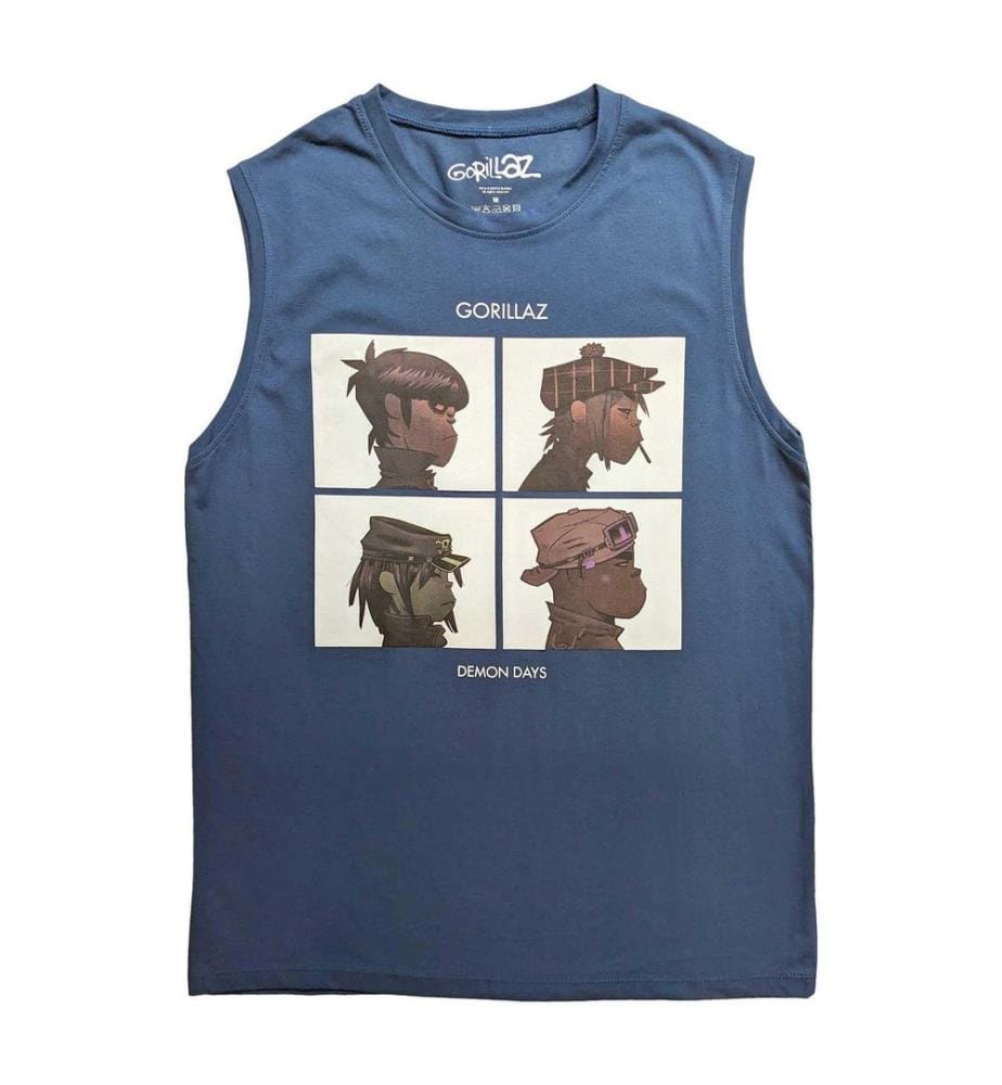 Gorillaz - "Demon Days" Ärmelloses Oberteil für Herren/Damen Unisex