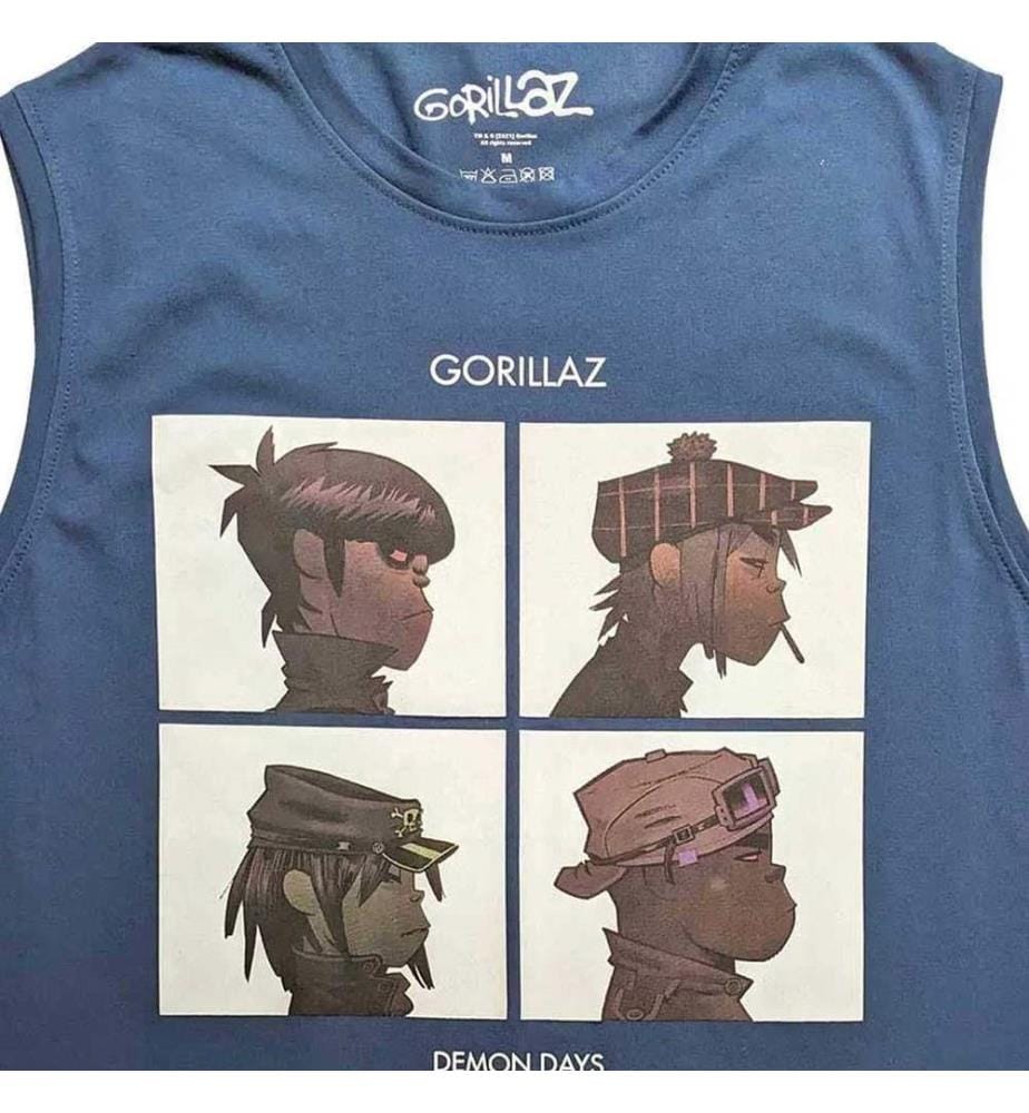 Gorillaz - "Demon Days" Ärmelloses Oberteil für Herren/Damen Unisex