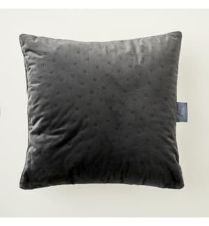 Coussin décoratif Rita 43x43 cm - Noir