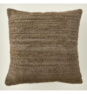 Coussin décoratif 43 x 43 cm - Marron