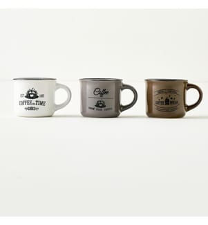 Lot de 3 tasses à café Hotz - Multicolores