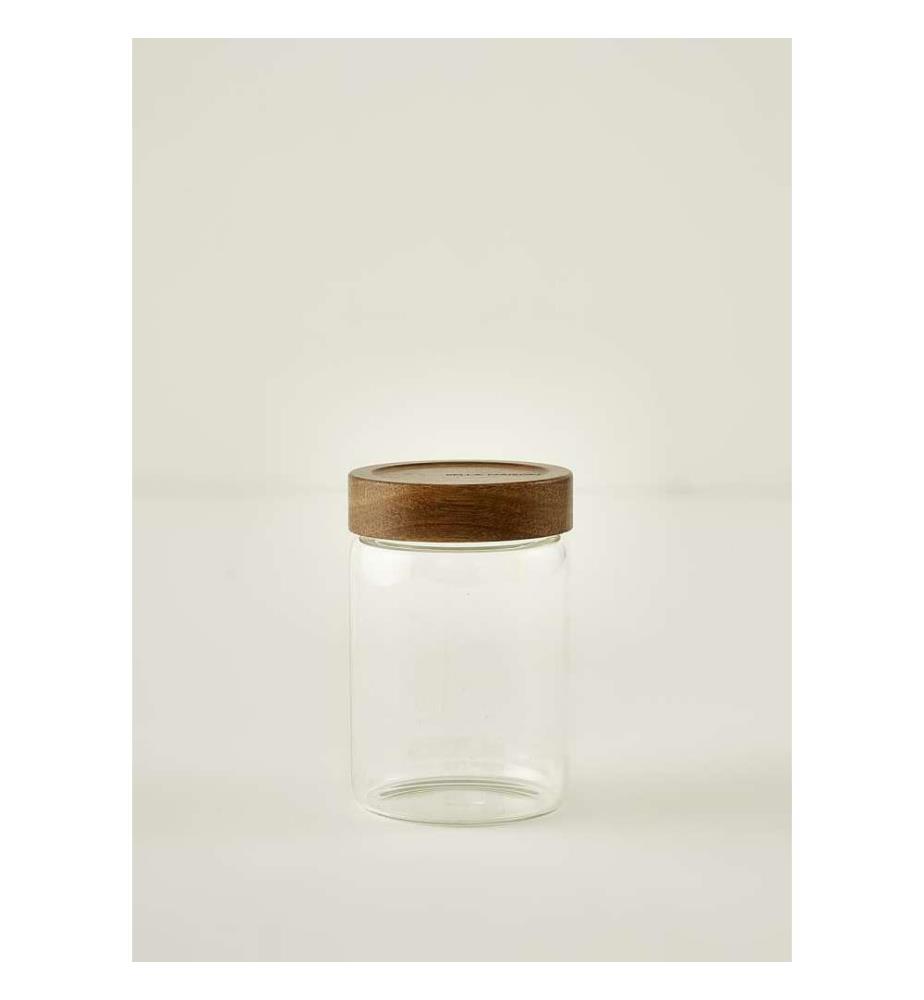 Vaso Austin con coperchio in legno - 850 ml