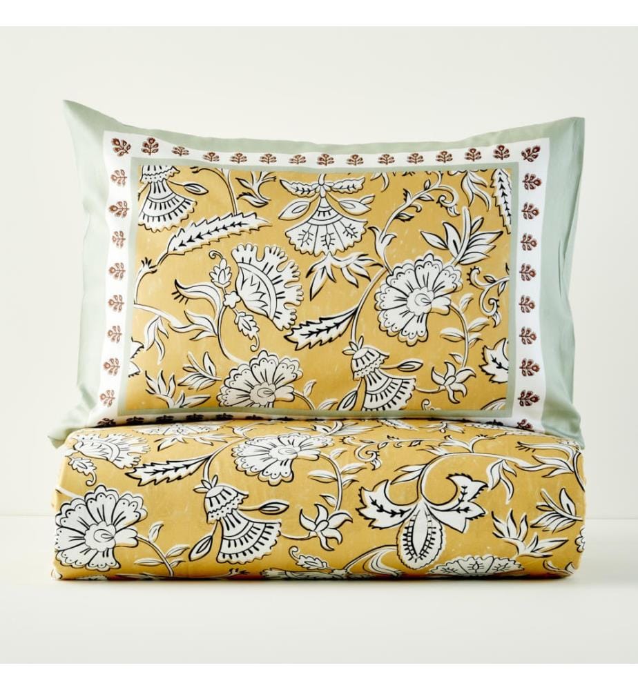 Indian Single Duvet Set - Multicolor